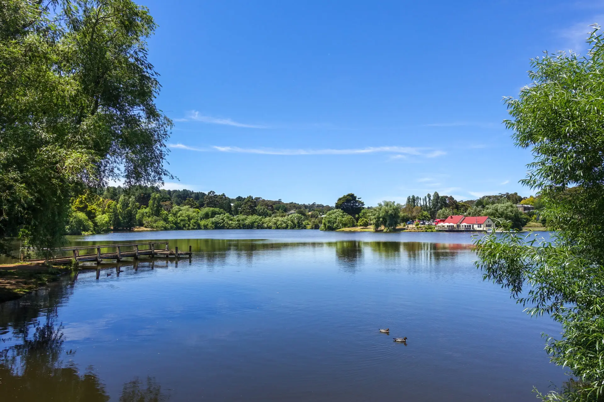 Daylesford, Lake Daylesford, Victoria, Australia